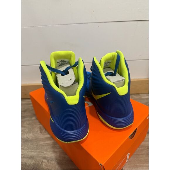 Nike Zoom Hyperfuse 2014 Gym Blue Volt Photo Blue Size 13 NEW - Picture 4 of 7